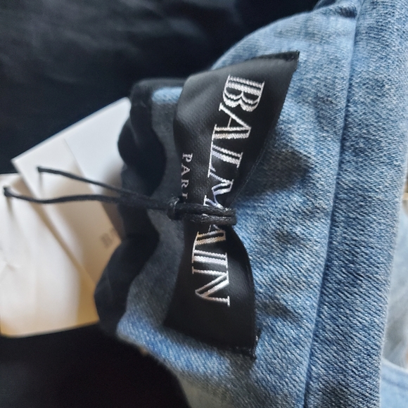 NWT Balmain Denim Jacket - Picture 7 of 8